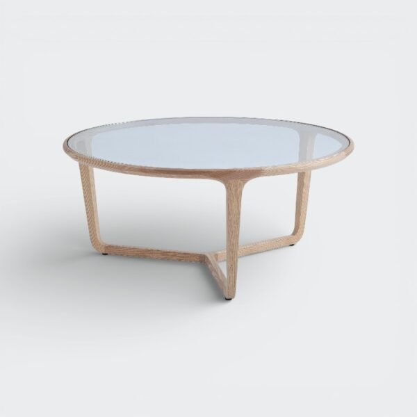 ⁦שולחן סלון מורטן אלון⁩ – תמונה ⁦2⁩