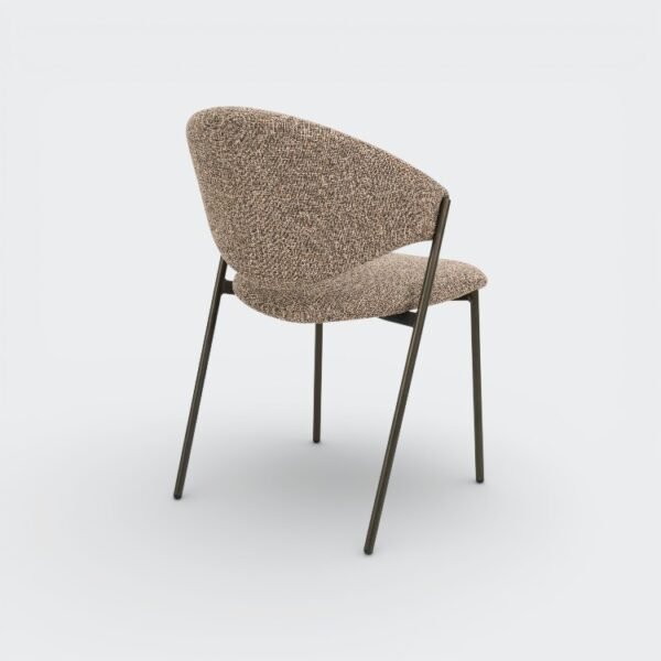 ⁦כסא אוכל מרלין חום⁩ – תמונה ⁦2⁩