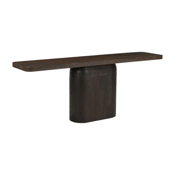 ⁦קונסולה עץ בייס וולנט⁩ – תמונה ⁦1⁩