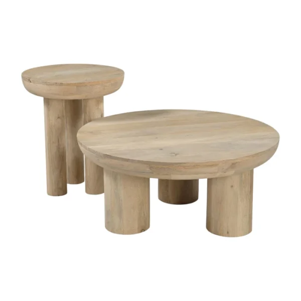 ⁦שולחן סלון אלפנט נטורל⁩ – תמונה ⁦4⁩