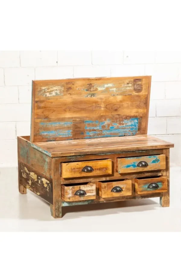 ⁦שולחן מגירות טימבר⁩ – תמונה ⁦2⁩