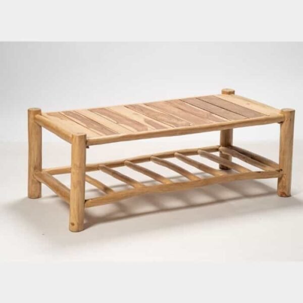 ⁦שולחן עץ טיק אוליבר⁩ – תמונה ⁦2⁩