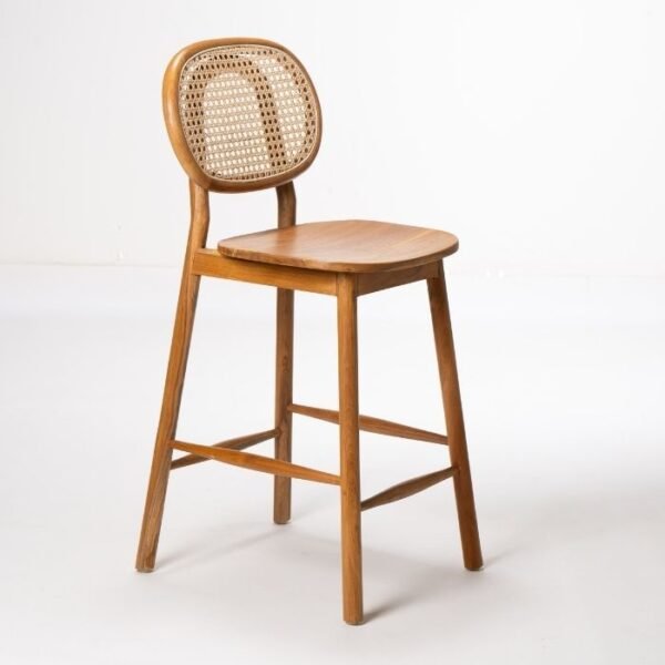 ⁦כסא בר עץ סונורה⁩ – תמונה ⁦1⁩