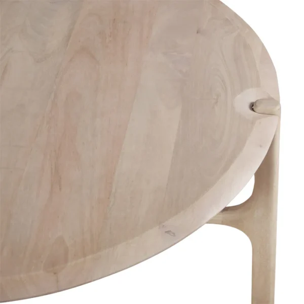 ⁦שולחן סלון עץ אליוט נטורל⁩ – תמונה ⁦2⁩