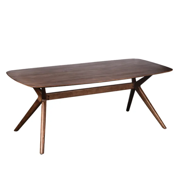 ⁦שולחן אוכל לונה בראון⁩ – תמונה ⁦1⁩