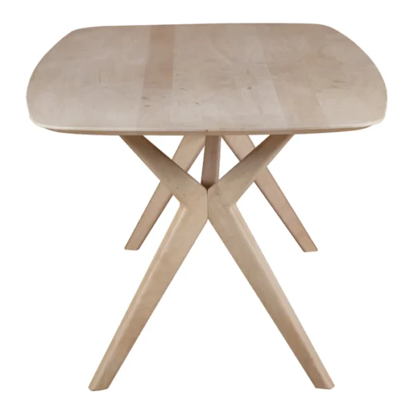 ⁦שולחן אוכל לונה נטורל⁩ – תמונה ⁦2⁩