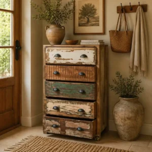 קומודה עץ וודי טימבר