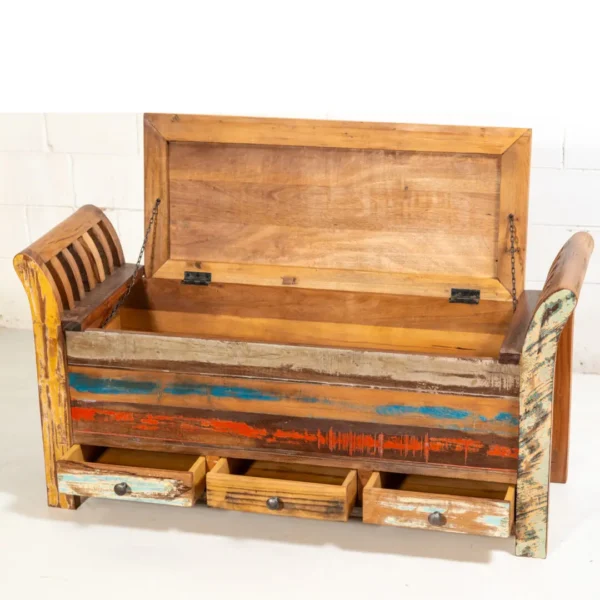 ⁦ספסל טימבר ג'פטו⁩ – תמונה ⁦2⁩