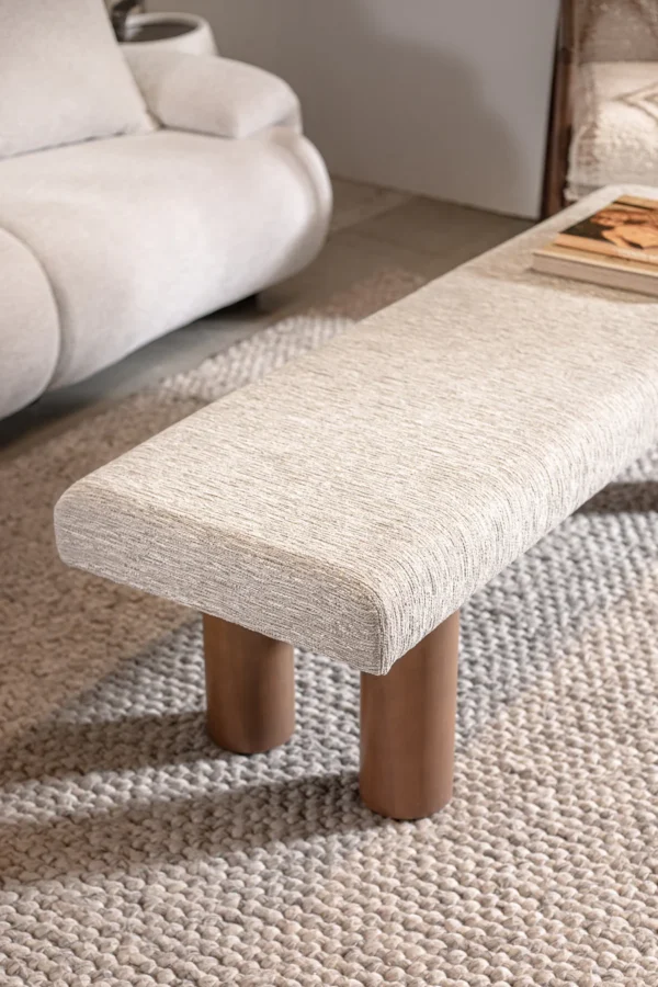 ⁦ספסל קורסיקה בז'⁩ – תמונה ⁦3⁩