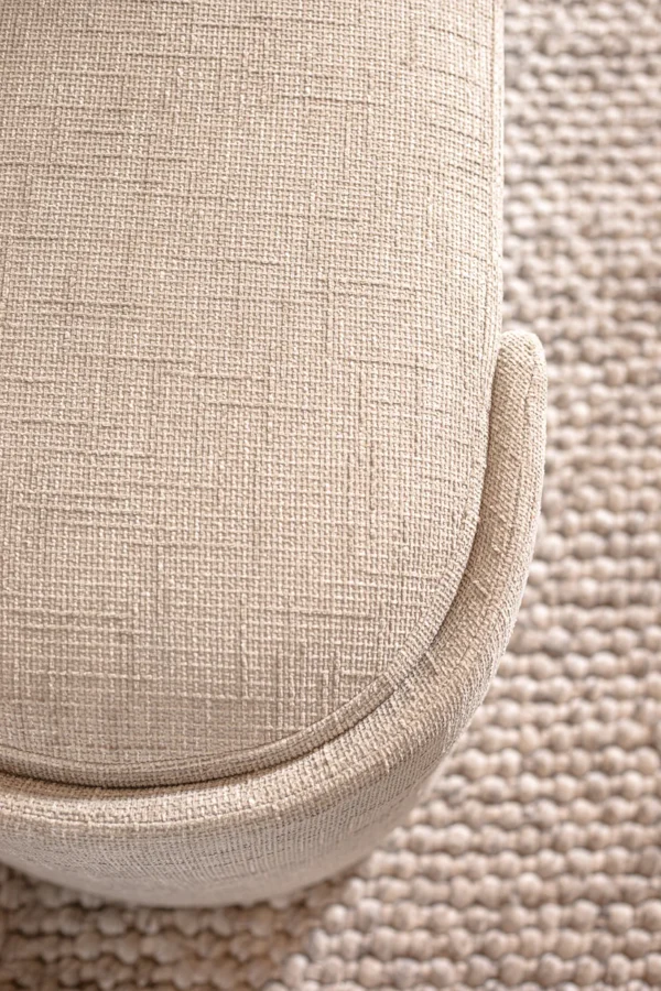 ⁦ספסל לונה אייבורי⁩ – תמונה ⁦3⁩