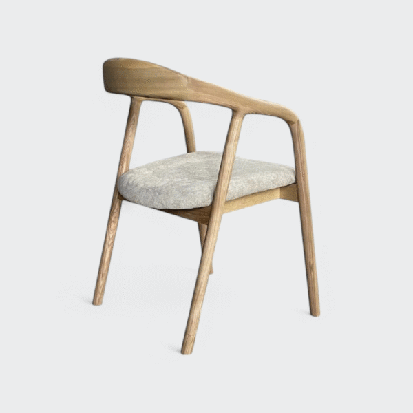 ⁦כסא אוכל ג'ורדן בז'⁩ – תמונה ⁦2⁩