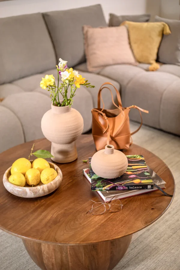 ⁦שולחן סלון וודי וולנט⁩ – תמונה ⁦3⁩