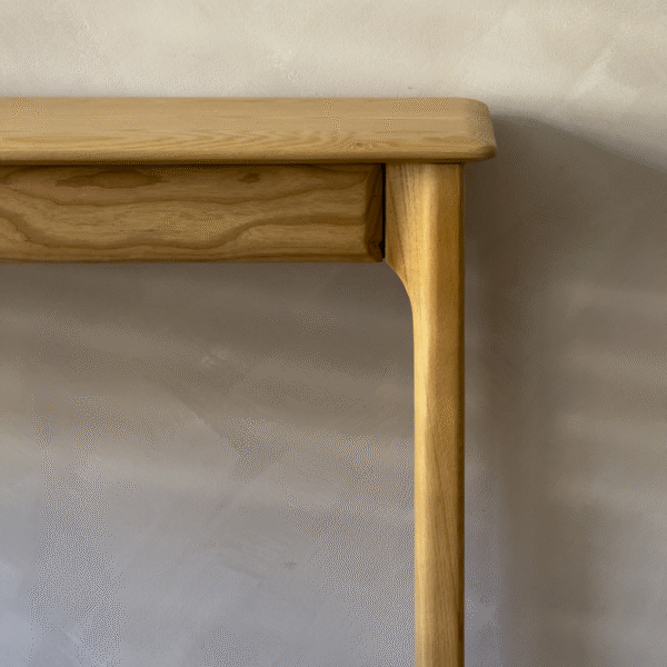 ⁦קונסולה עץ ולנסיה נטורל⁩ – תמונה ⁦2⁩