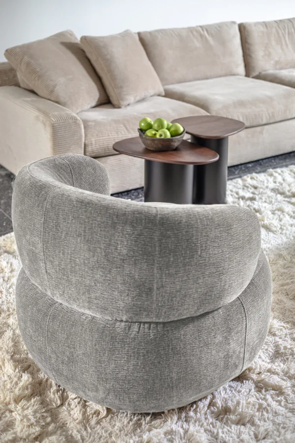 ⁦כורסא קרוסבי גריי⁩ – תמונה ⁦3⁩