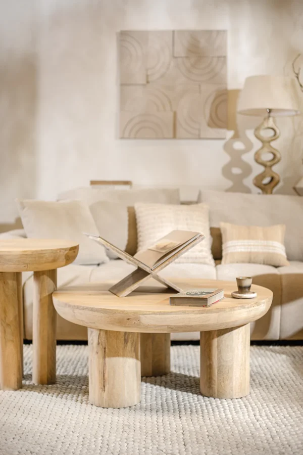 ⁦שולחן סלון אלפנט נטורל⁩ – תמונה ⁦2⁩