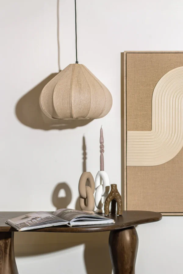 ⁦מנורה כותנה פאבריקה פאט⁩ – תמונה ⁦2⁩