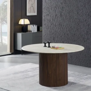 שולחן אוכל רוסו וודי עגול