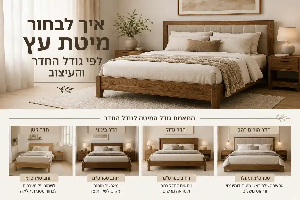 איך לבחור מיטת עץ - קאזה מיה
