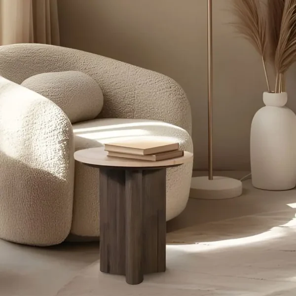 ⁦שולחן צד אלפנט אבן⁩ – תמונה ⁦1⁩