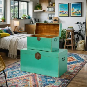 ארגז עץ קווין גרין