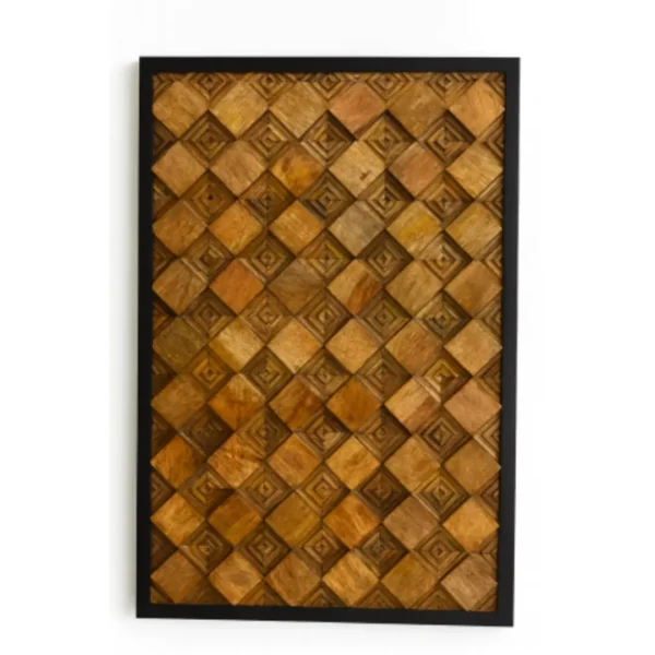 אתניקה תמונה תבליט עץ מונה – תמונה 1