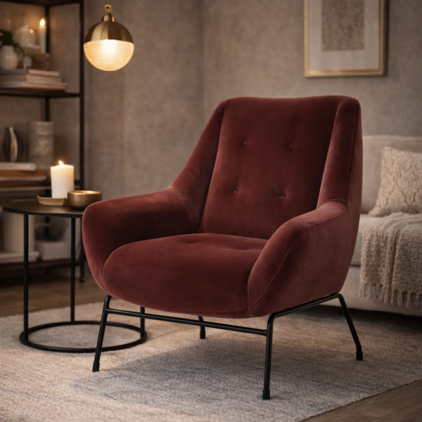 ⁦כורסא ספייס בורגנדי⁩ – תמונה ⁦1⁩