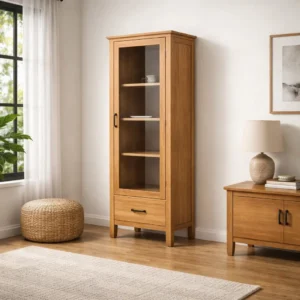 ויטרינה עץ דלת אריזונה