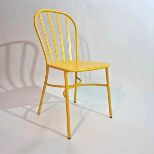 טומי צהוב כסא אלומיניום טומי – תמונה 1