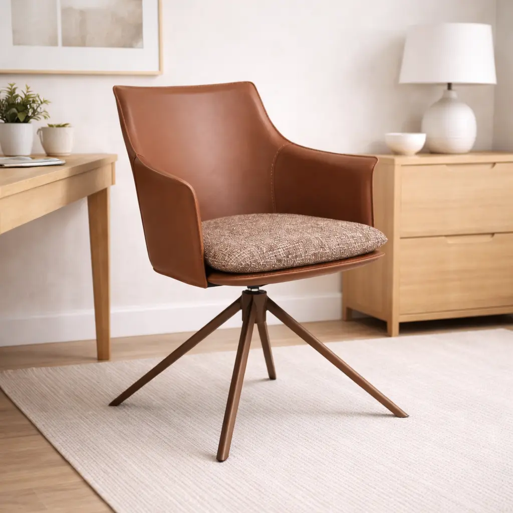 כיסא סוויבל בעיצוב מודרני כסא משרד מניפיק קאמל – תמונה 1