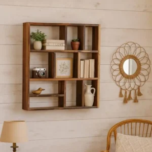 מדף כוורת עץ אקו