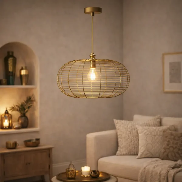 מנורה ברזל בטרי מנורה ברזל ליינס – תמונה 1