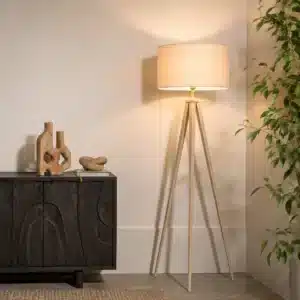 מנורת רצפה לוקה בז׳