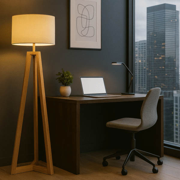 ⁦מנורת רצפה וילסון⁩ – תמונה ⁦2⁩