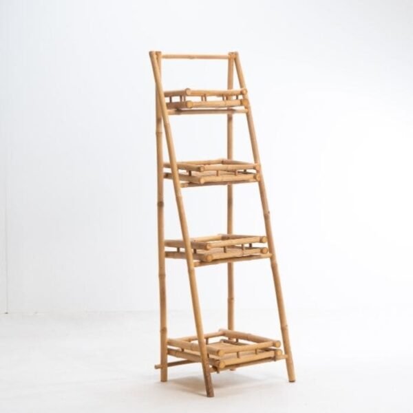 מעמד צר במבוק סולם מדפים במבו – תמונה 1