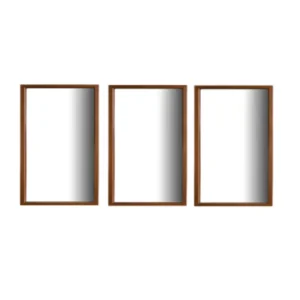 סט מראות עץ קלאסיק