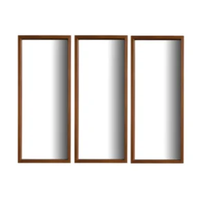 סט מראות עץ קלאסיק L