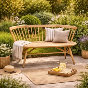 ספסל עץ לוקאס