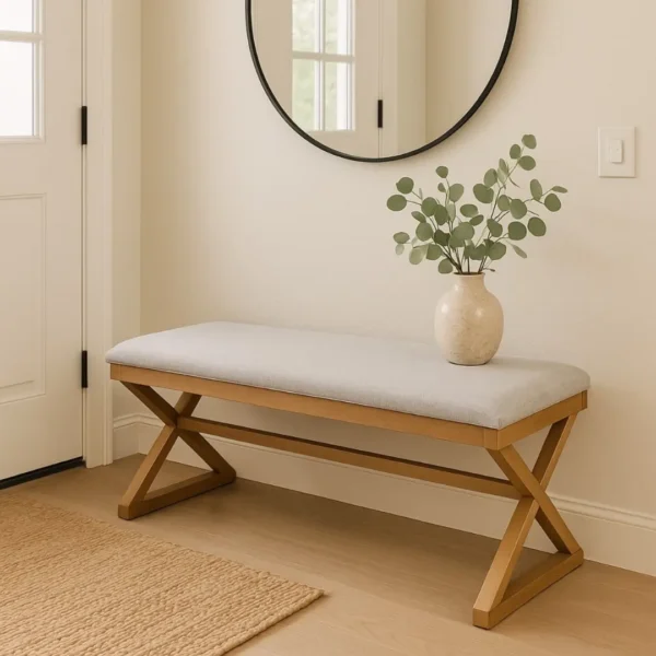 ⁦ספסל לורנזו נטורל⁩ – תמונה ⁦1⁩