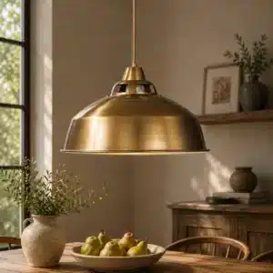 מנורת תלייה פליז רטרו
