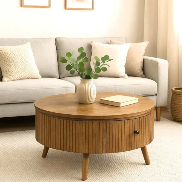 שולחן סלון קליבלנד שולחן סלון קליבלנד נטורל – תמונה 1