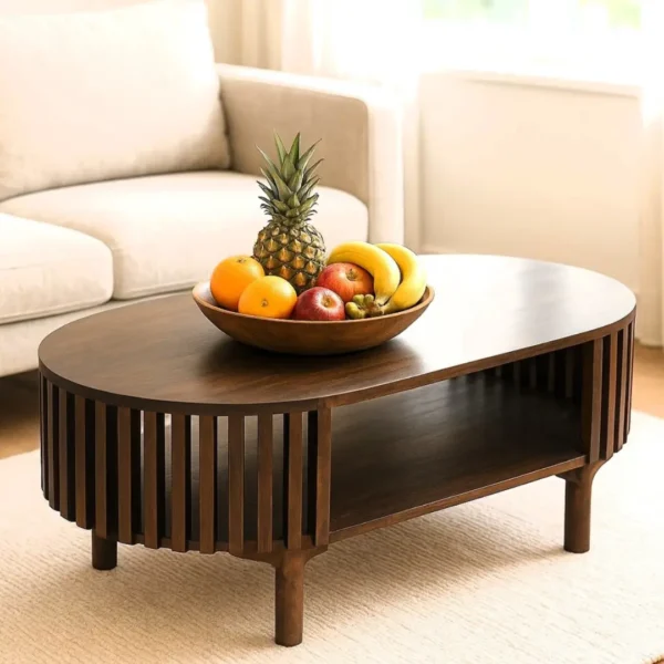 שולחן קליפורניה אגוז שולחן עץ קליפורניה וולנט – תמונה 1