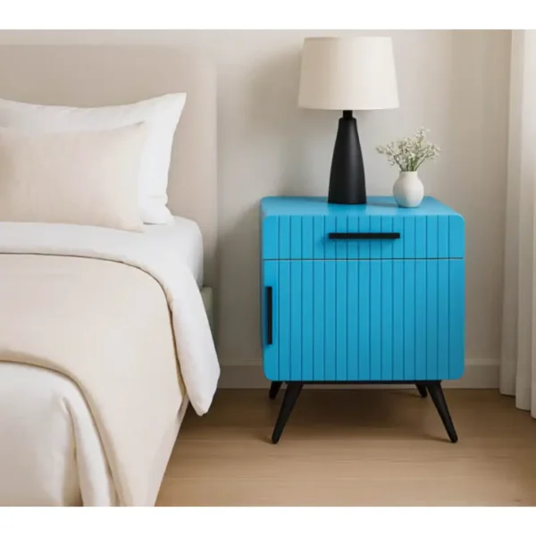 ⁦שידת צד מודרנה בלו⁩ – תמונה ⁦2⁩