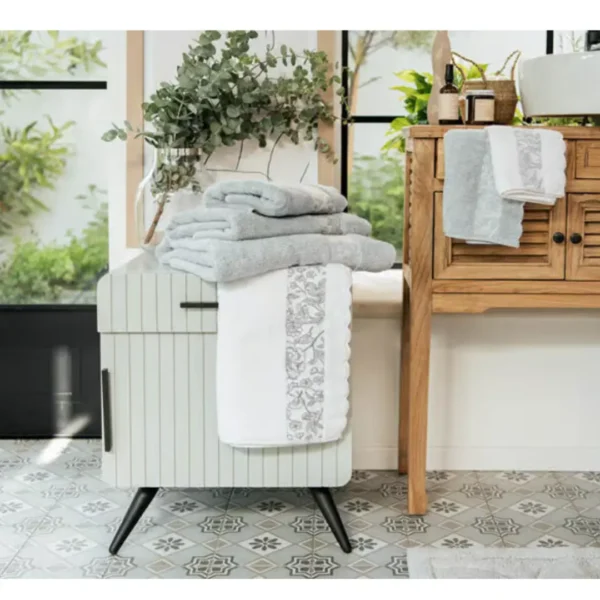 ⁦שידת צד מודרנה גריי⁩ – תמונה ⁦2⁩