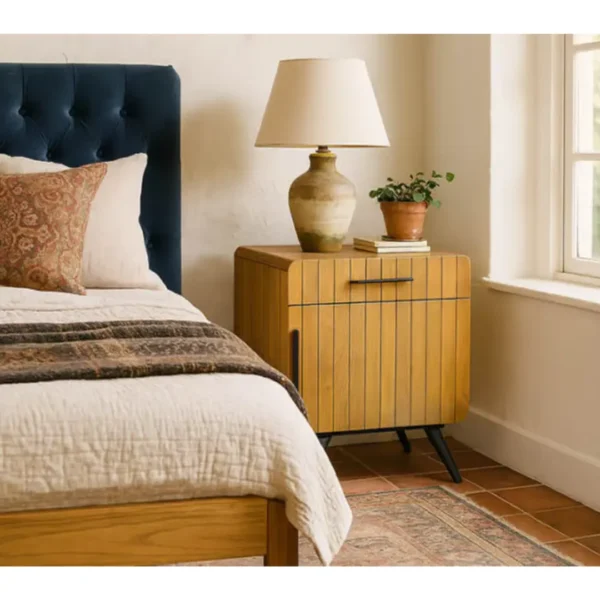 ⁦שידת צד מודרנה ווד⁩ – תמונה ⁦2⁩