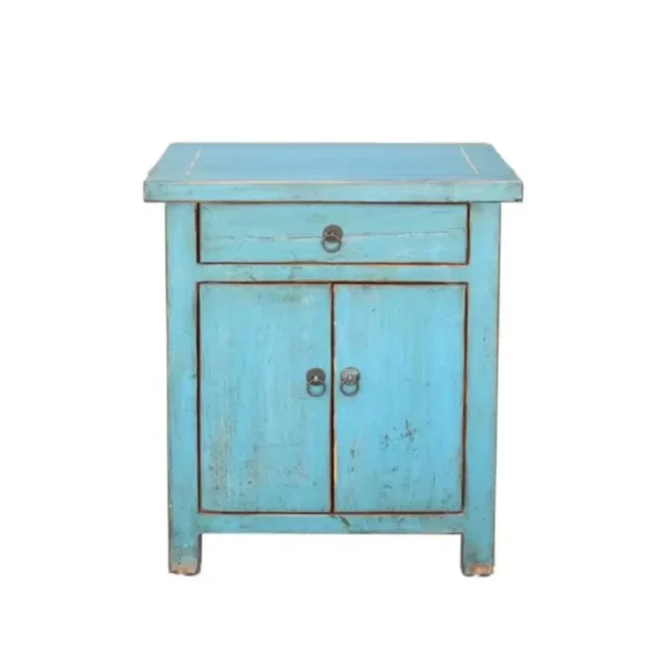 ⁦שידת צד גרייס תכלת⁩ – תמונה ⁦1⁩