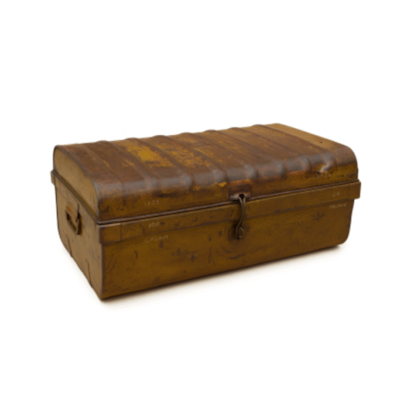 תיבת אחסון וינטאג' ג'ורג' מזוודה וינטאג' אואזיס – תמונה 1