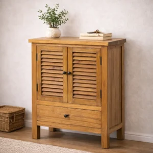 שידה עץ תריס 65 ס"מ